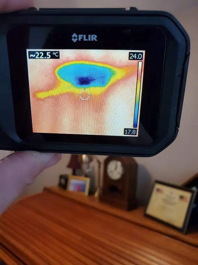 Thermal imaging inspection for water damage in Dyersburg