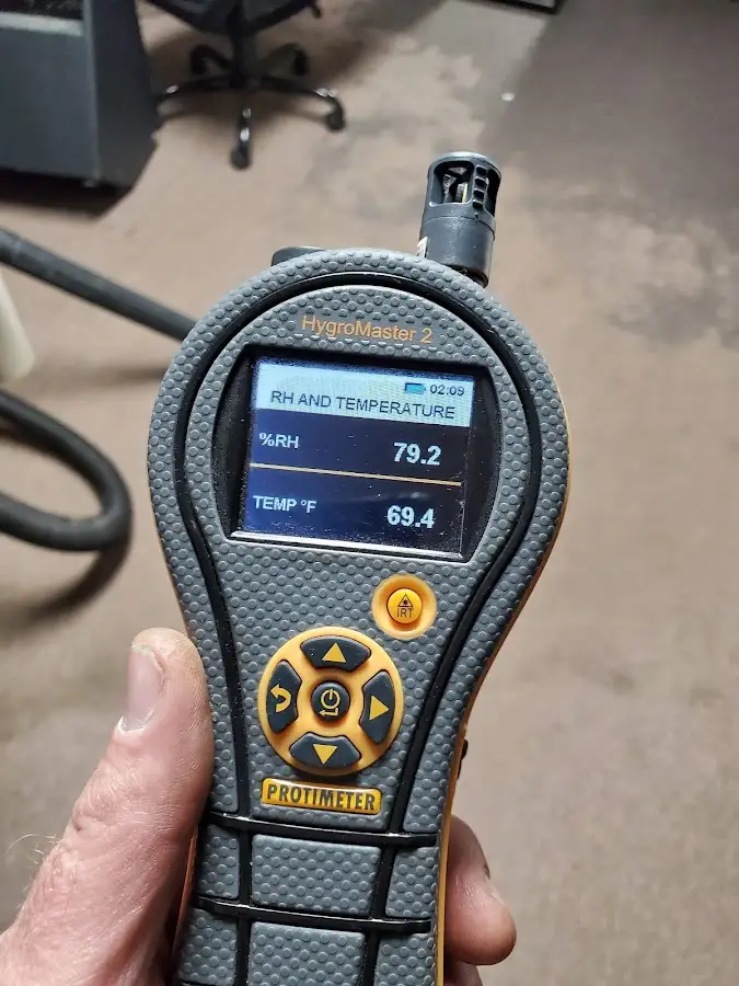 Moisture meter humidity assessment for Mold Remediation & Removal in Dyersburg
