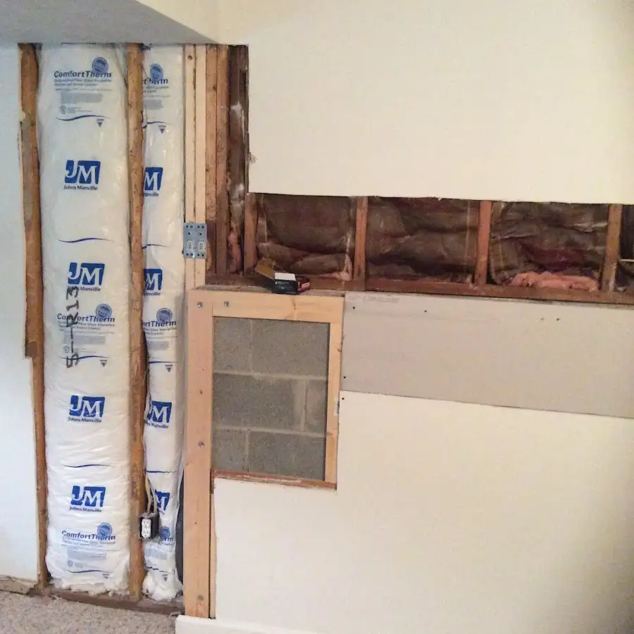 Wall insulation replacement during Structural Drying in Dyersburg